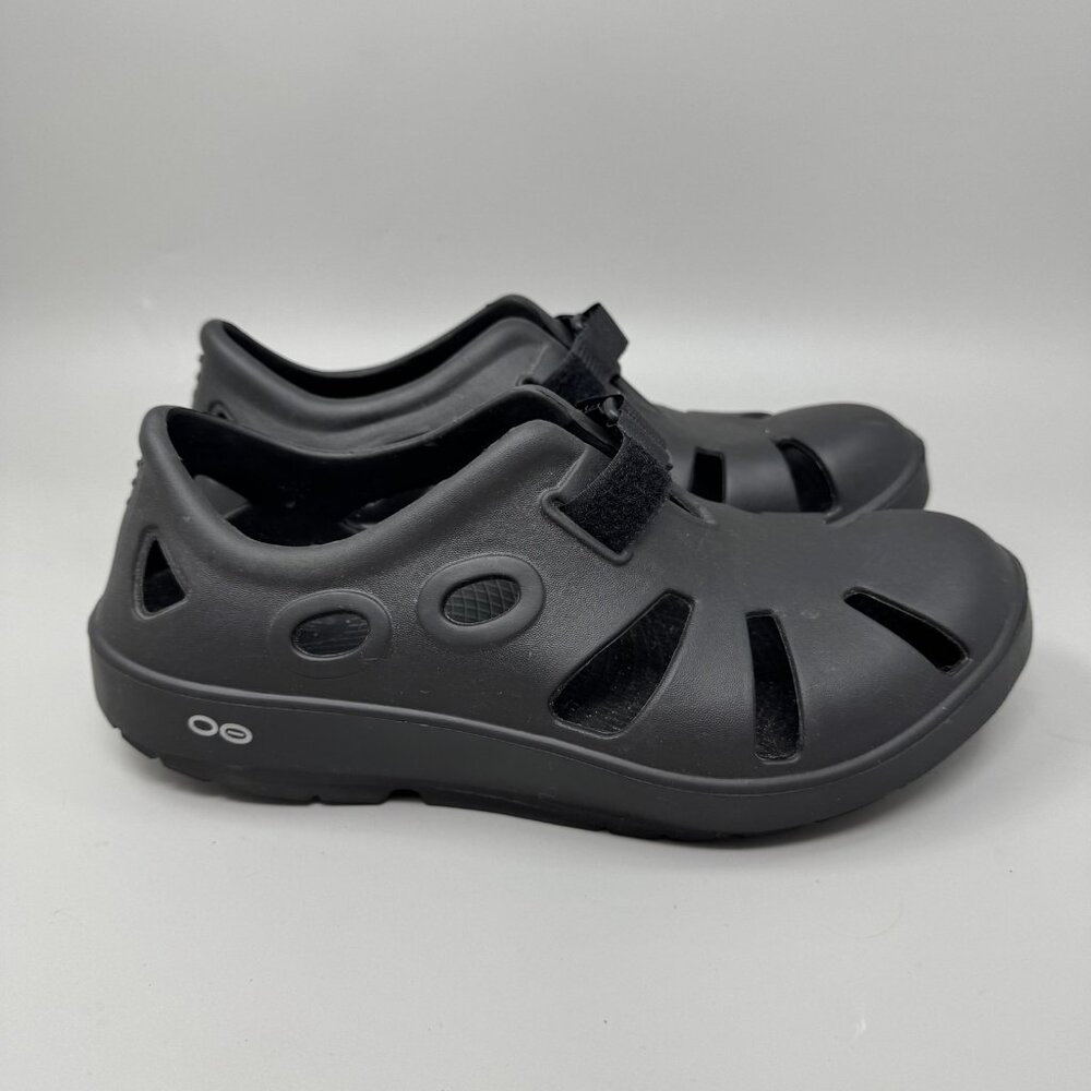 Oofos Oocandoo Shoes Mens Size 8 Womens Size 10 Recovery Sandals Comfort